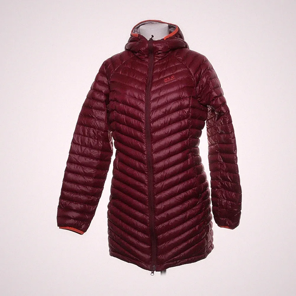 Jack Wolfskin, Daunenmantel, Damen, Größe: 40, Rot, Daune/Polyamid #lyY