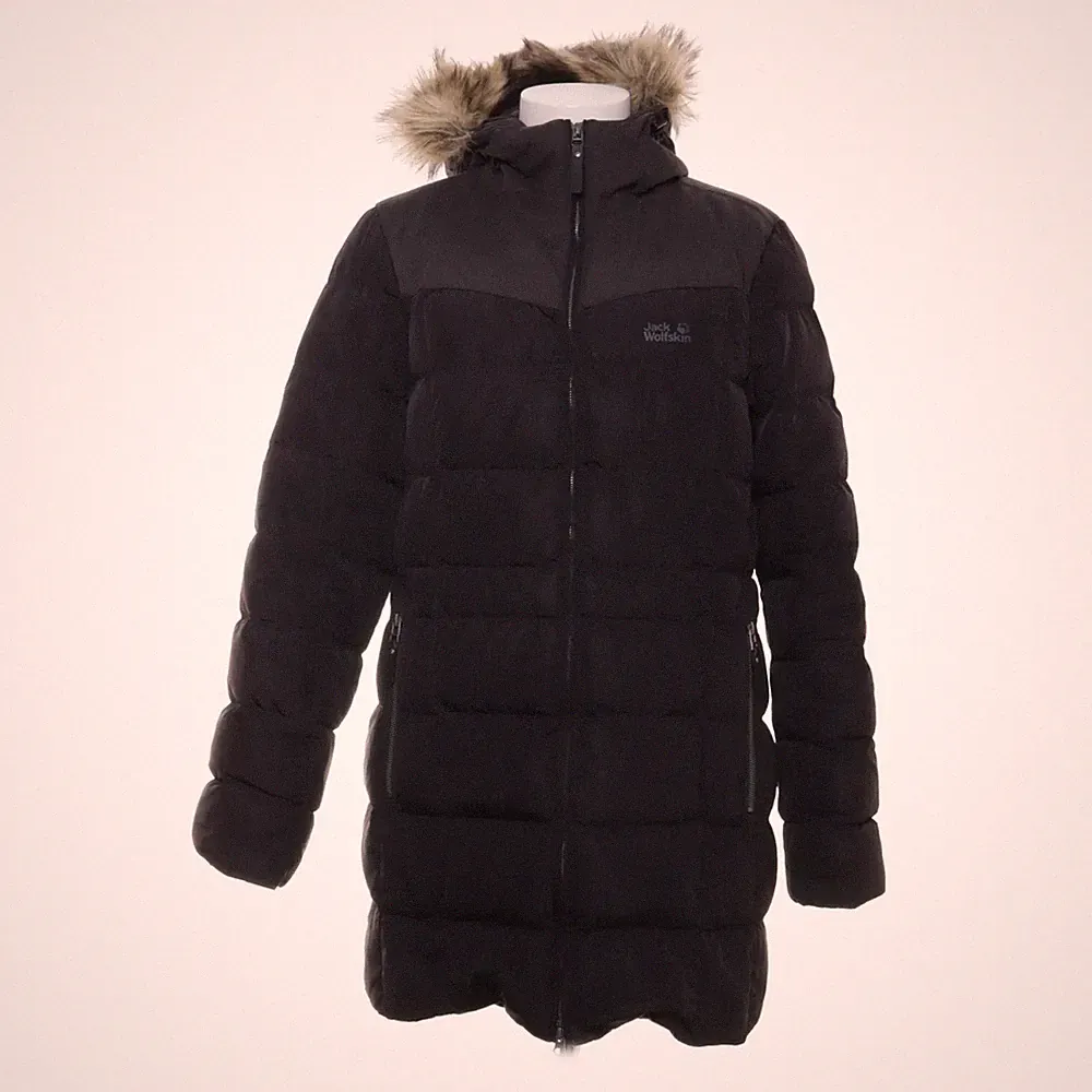 Jack Wolfskin, Daunenmantel, Damen, Größe: L, Schwarz, Daune/Polyester #5XZ