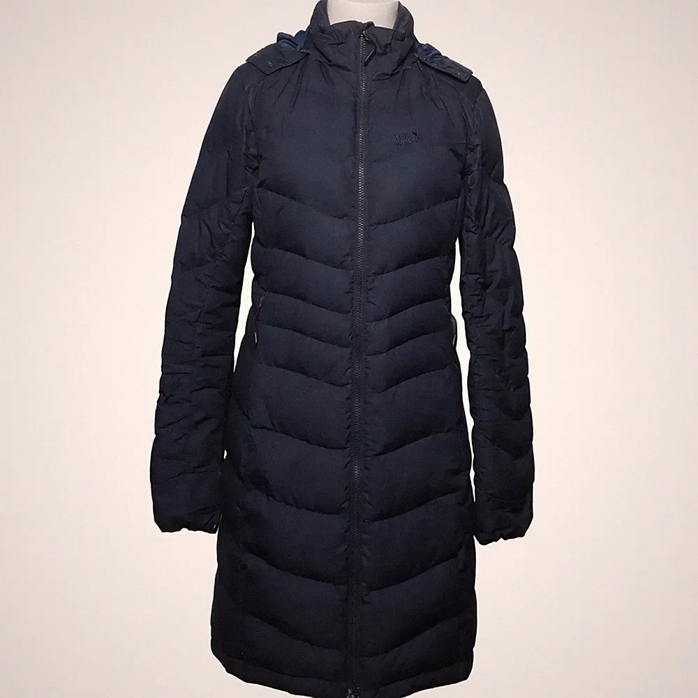 Jack Wolfskin, Daunenmantel, Damen, Größe: S, Blau, Daune/Feder/Polyester #1Dv