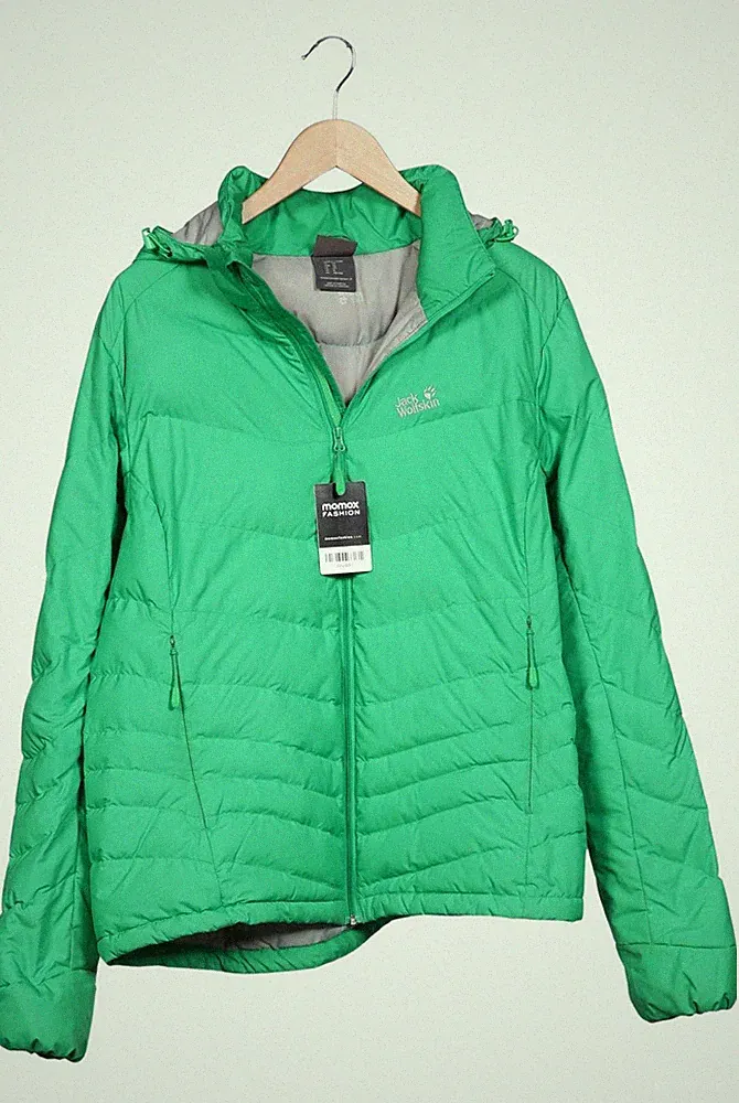 Jack Wolfskin Jacke Damen Anorak Jacket Kurzmantel Gr. 48 Daunen Grün #8dyqzkc