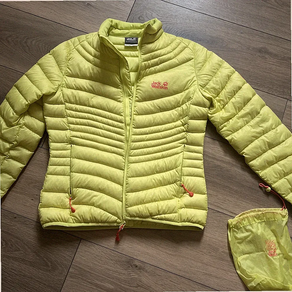 Jack Wolfskin Jacke Damen Anorak Jacket Kurzmantel Gr. EU 36 / S Daunen Neuwert