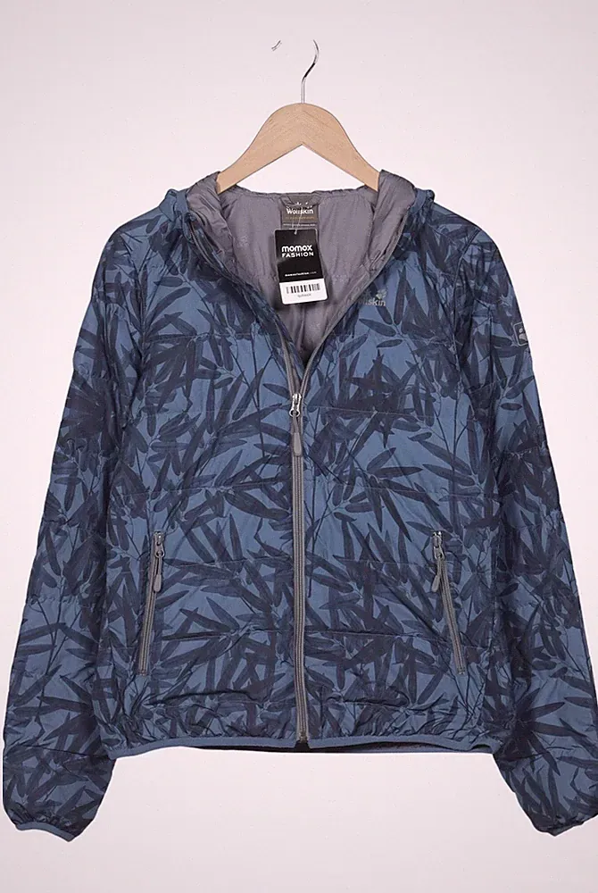 Jack Wolfskin Jacke Damen Anorak Jacket Kurzmantel Gr. S Daunen Blau #a9m80bo