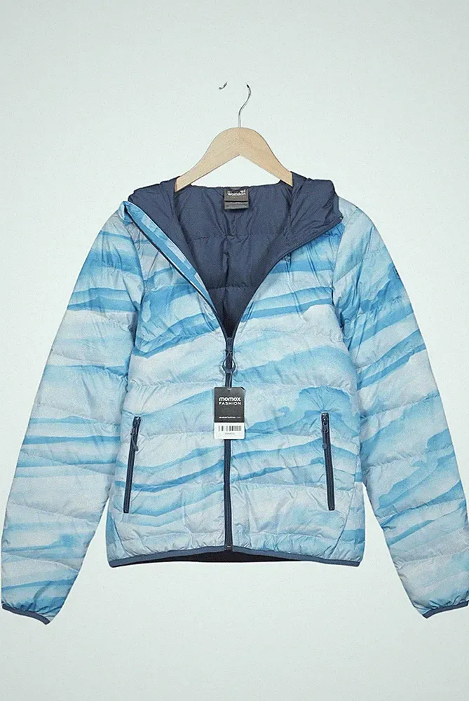 Jack Wolfskin Jacke Damen Anorak Jacket Kurzmantel Gr. S Daunen Hell... #amazu43