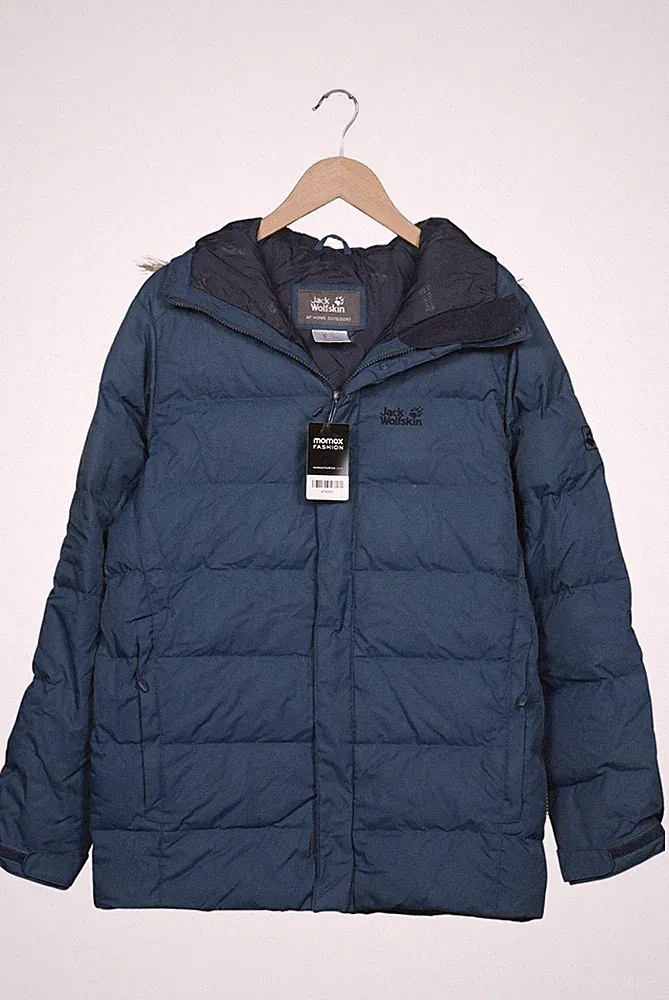 Jack Wolfskin Jacke Herren Anorak Jacket Kurzmantel Gr. M Daunen Mar... #y1e2x6j