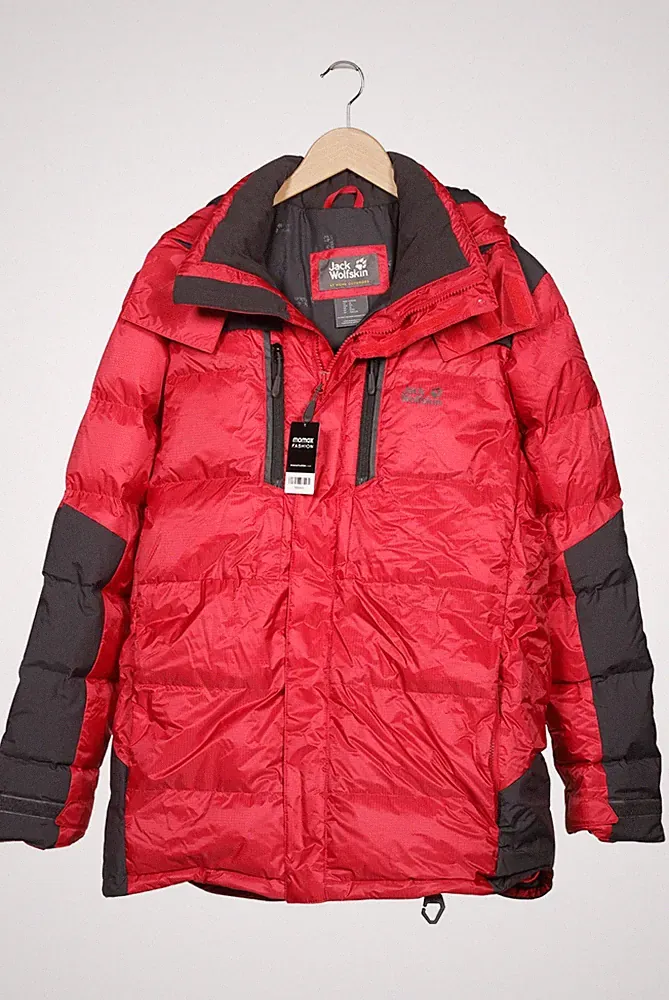 Jack Wolfskin Jacke Herren Anorak Jacket Kurzmantel Gr. XL Daunen Me... #v0sjwdy
