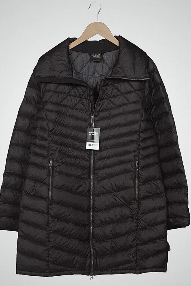 Jack Wolfskin Mantel Damen Jacke Parka Gr. EU 46 Daunen Schwarz #pon3ucg