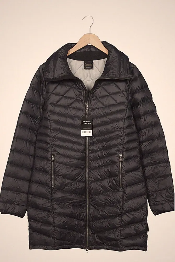 Jack Wolfskin Mantel Damen Jacke Parka Gr. L Daunen Schwarz #znxbzv2