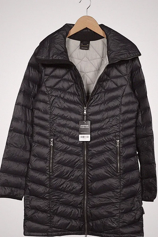 Jack Wolfskin Mantel Damen Jacke Parka Gr. S Daunen Schwarz #o3pmnke