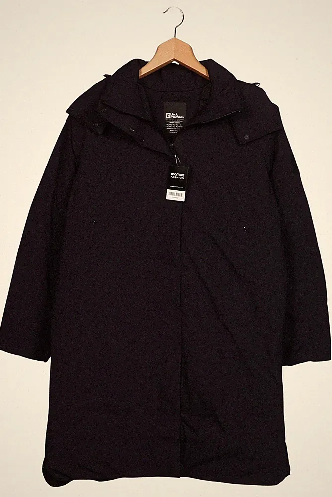 Jack Wolfskin Mantel Damen Jacke Parka Gr. XL Daunen Marineblau #4daaogg