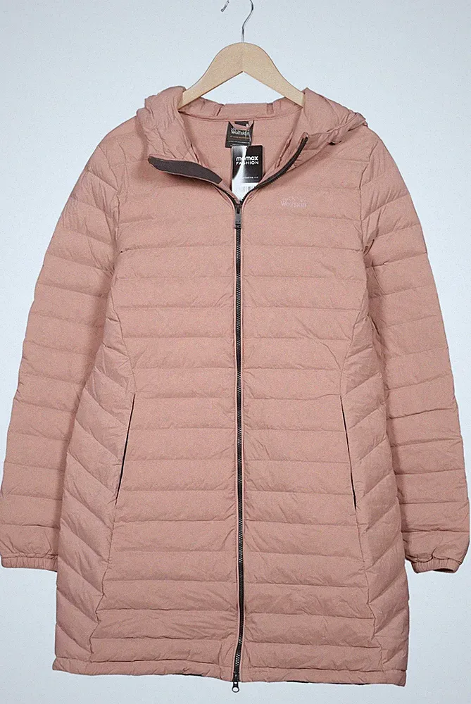 Jack Wolfskin Mantel Damen Jacke Parka Gr. XL Daunen Pink #zdodrwe