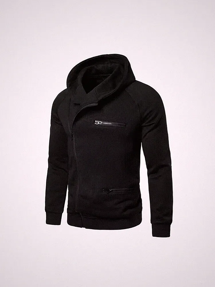 Jacke Herren Vest Slim Fit Pile Stepp Sweatshirt Schwarz Casual Angepasst 1052