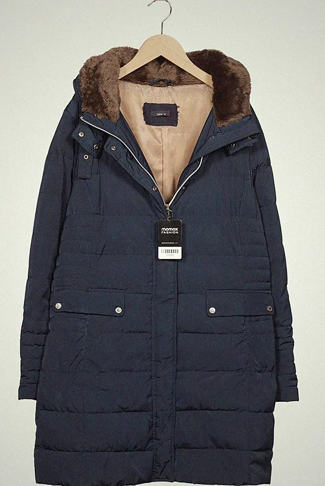 Jake s Mantel Damen Jacke Parka Gr. EU 44 Daunen Marineblau #h48da4j