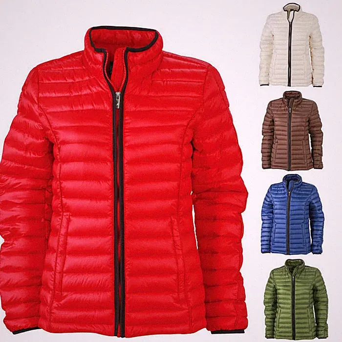 James & Nicholson Damen Daunen Jacke Mantel Winter Parka Outdoor S - XXL