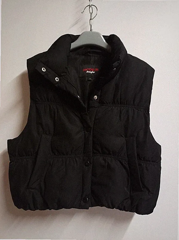 Jennyfer ärmellose Daunenjacke Größe XS (Ref: 26 Sehr guter Zustand)