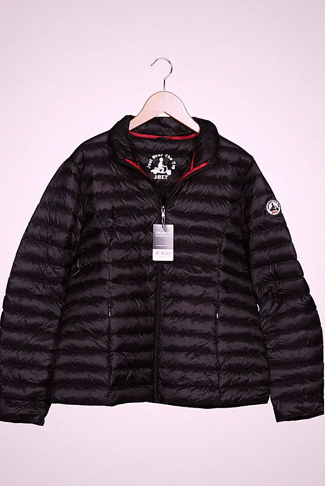 JOTT Jacke Damen Anorak Jacket Kurzmantel Gr. 3XL Daunen Schwarz #erykyo6