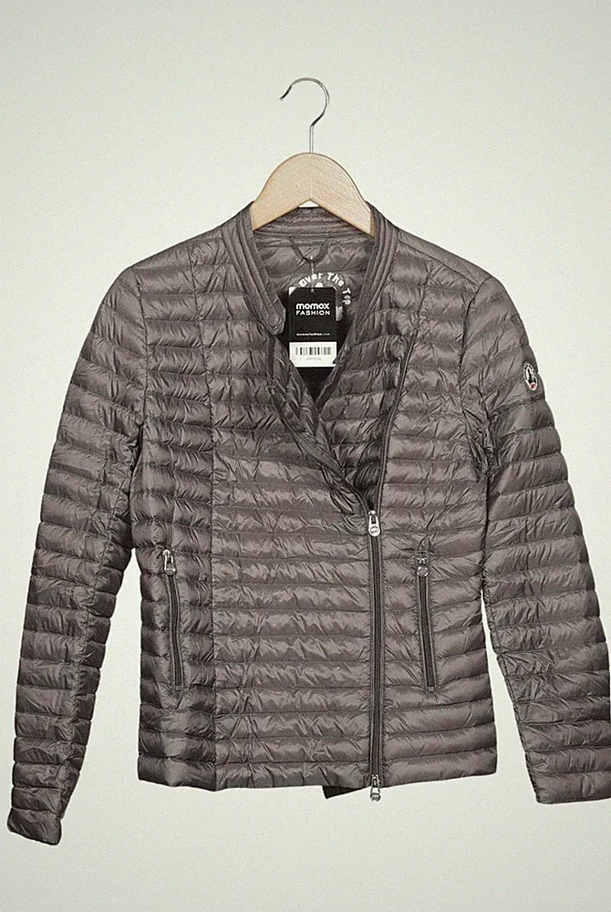 JOTT Jacke Damen Anorak Jacket Kurzmantel Gr. L Daunen Grau #hr49b2n