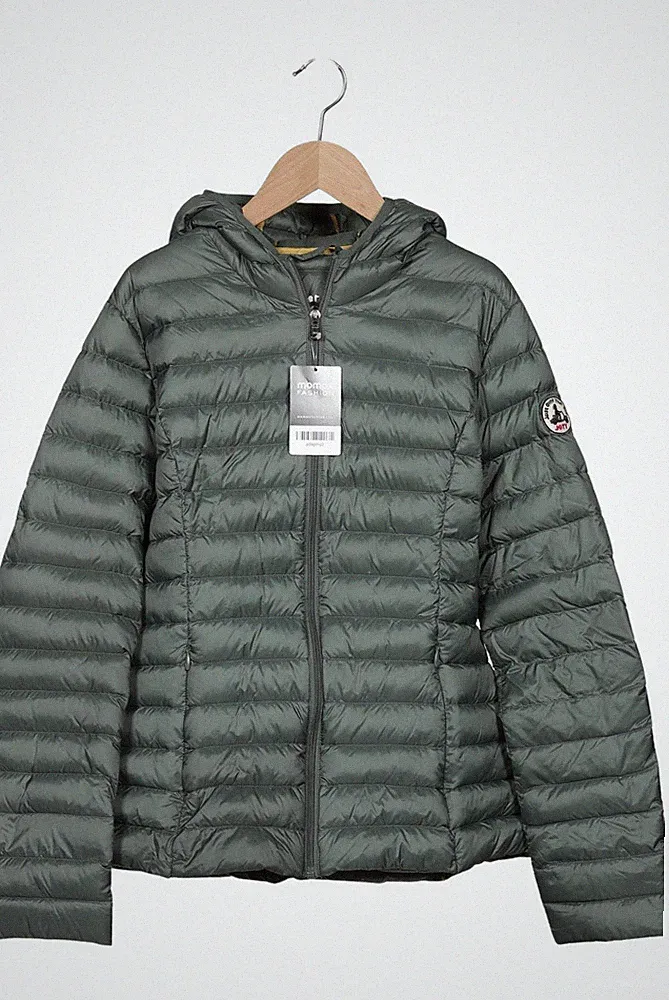 JOTT Jacke Damen Anorak Jacket Kurzmantel Gr. M Daunen Türkis #9tlsdt6