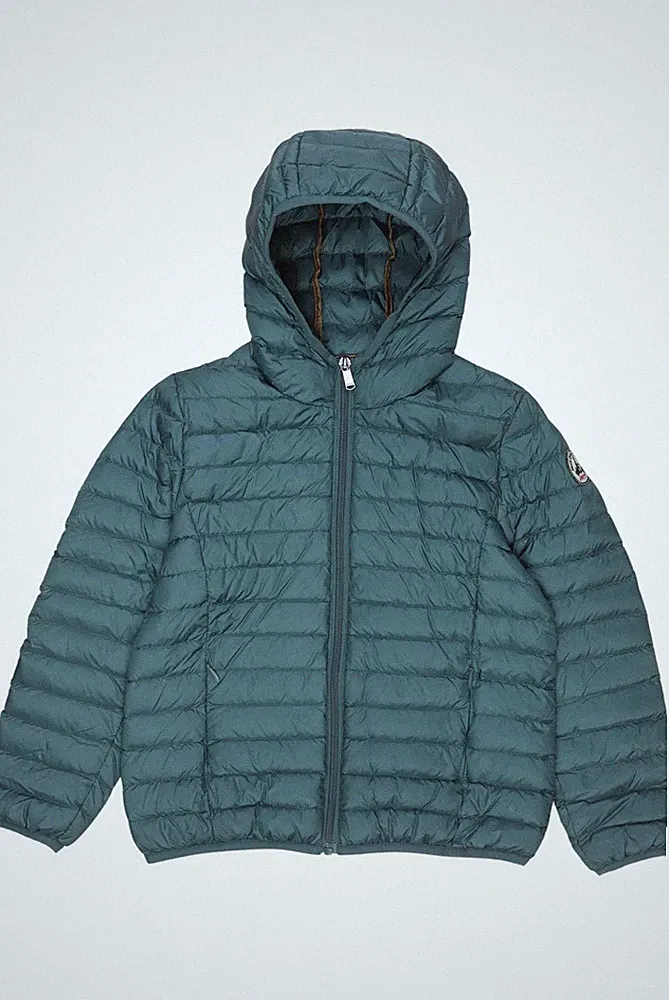 JOTT Jacke Mädchen Mantel Weste Kinderjacke Gr. EU 116 Daunen Türkis #ipwzu2n