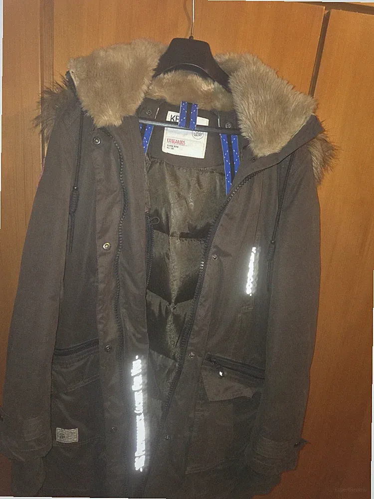 Kangaroos Daunenmantel (Warm) In Gr.38 OLIVE TOP Zustand