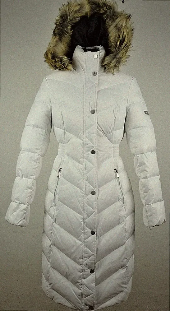 KARL LAGERFELD Daunenmantel Down Coat Steppmantel Damen Jacke Gr.S NEU ETIKETT