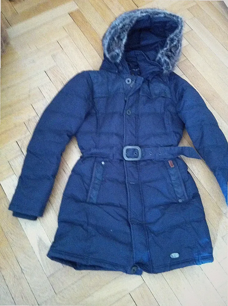Khujo Winterparka Ulm schwarz Steppmantel Gr. L