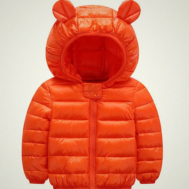 Kinder Mädchen Jungen Kleinkind Daunenjacke Steppjacke Kapuzenmantel Mäntel