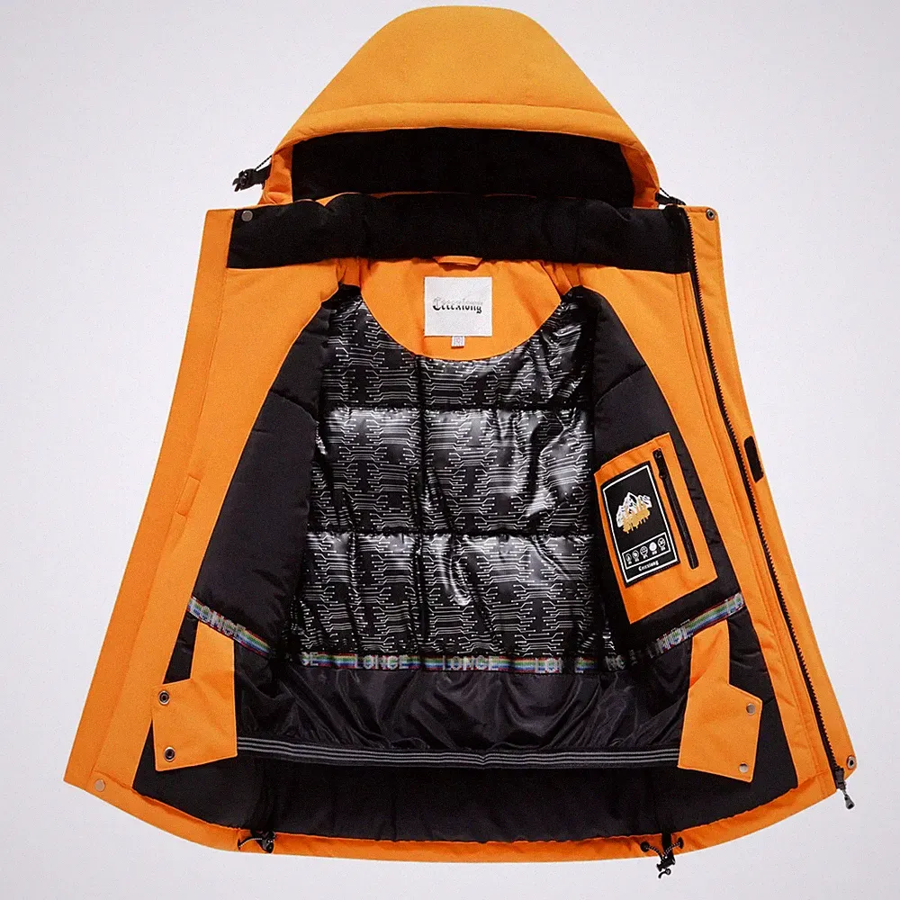Kinder Ski Jacke Wasserdicht Winddicht Warme Schneejacke Wintermantel