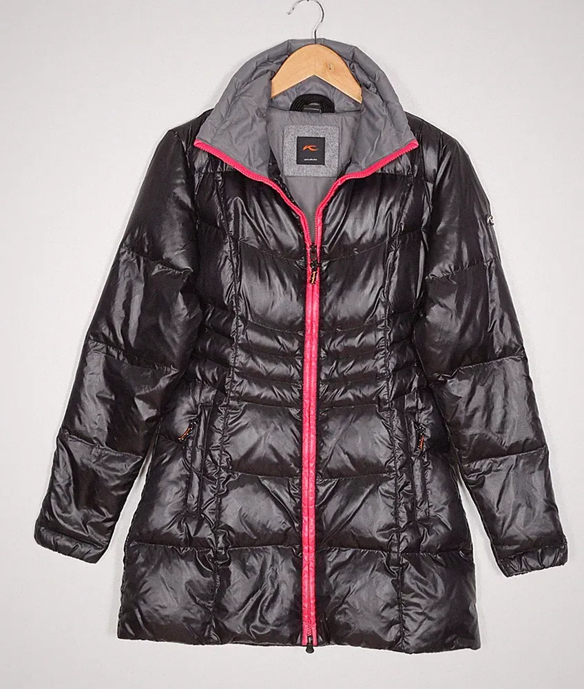 KJUS Backflim Mantel Daunenjacke Damen Größe 34 / XS PERTEX QUANTUM MJ6272