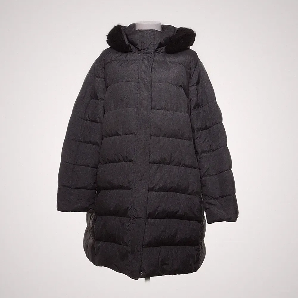 Lands' End, Daunenmantel, Damen, Größe: 50/52, Grau #89H