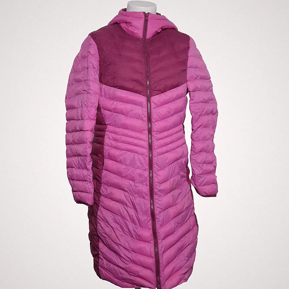Lands' End, Daunenmantel, Damen, Größe: M, Pink/Lila, Einfarbig #AMO