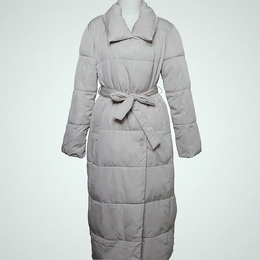 Larina, Daunenmantel, Damen, Größe: 44, Beige, Einfarbig #744