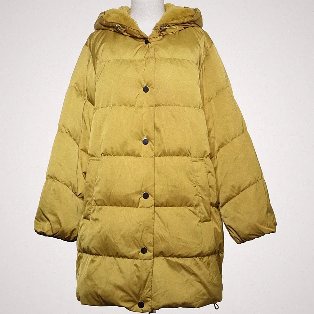 Laurèl, Daunenmantel, Damen, Größe: 40, Gelb, Daune/Feder/Polyester #ubn