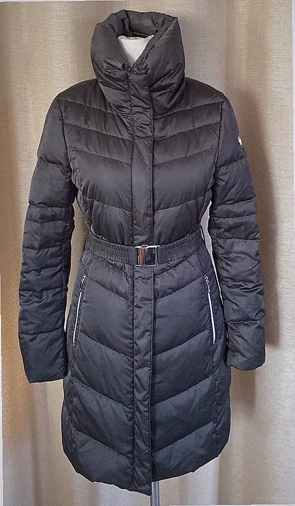 LAUREL Winter Daunen Mantel grau Größe 34/36
