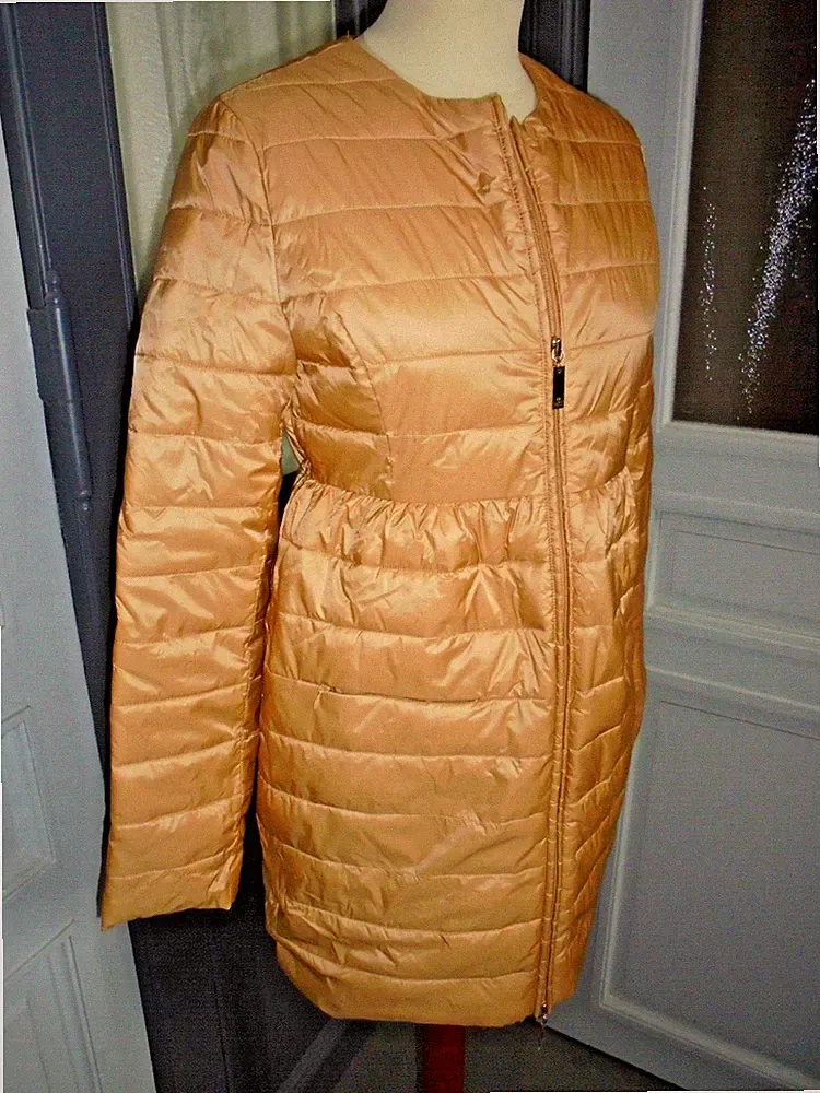 Leichter Designer Sommer Daunen Mantel ELISABETTA FRANCHI gr. 36 (IT: 42) jacke