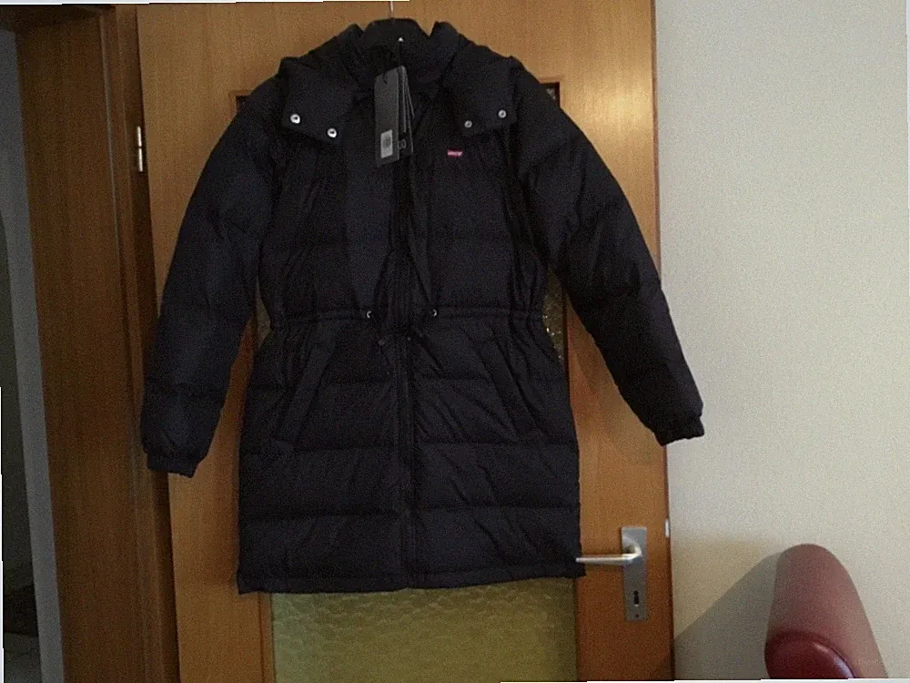Levi’s Suki Puffer Damenjacke Daunenjacke Schwarz Gr: wählbar neu mit Etikett