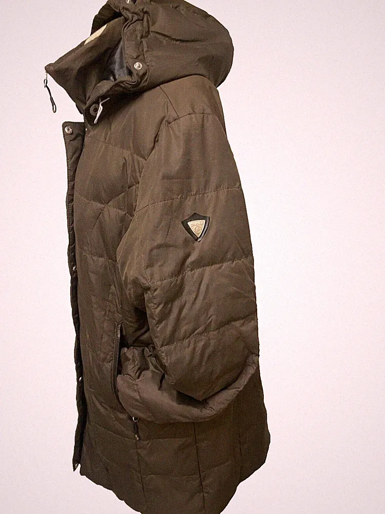 !!!!! Lutha::: Daunenmantel Parka braun Größe ca. 44
