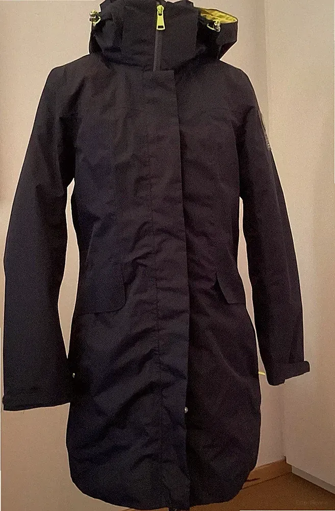 Lutha Sport, Damen Funktions-Parka mit herausnehmbarer Daunenjacke, Blau, 34