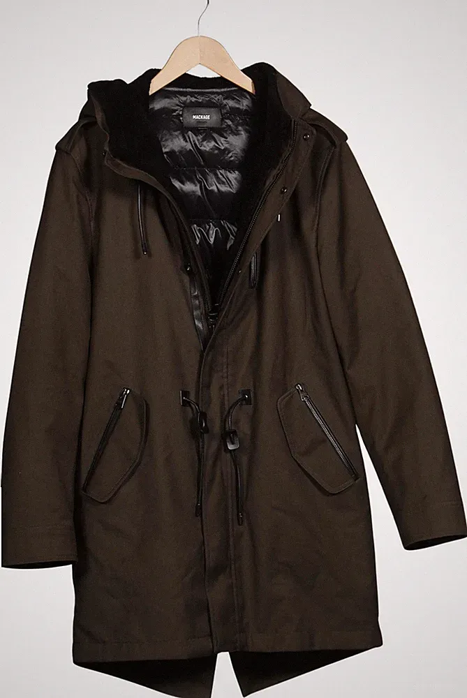 Mackage Mantel Herren Winter Parka Winterjacke Gr. ONESIZE Daunen Wo... #xkhgogs