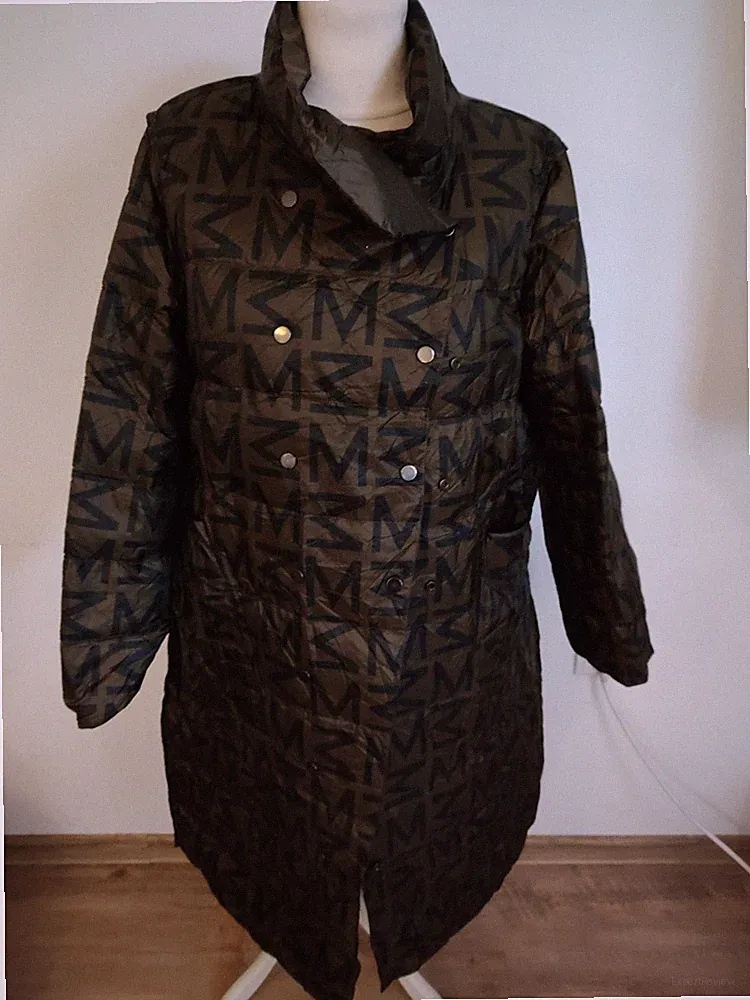 MADE IN ITALY hochwertiger Daunenmantel zum Wenden NEU