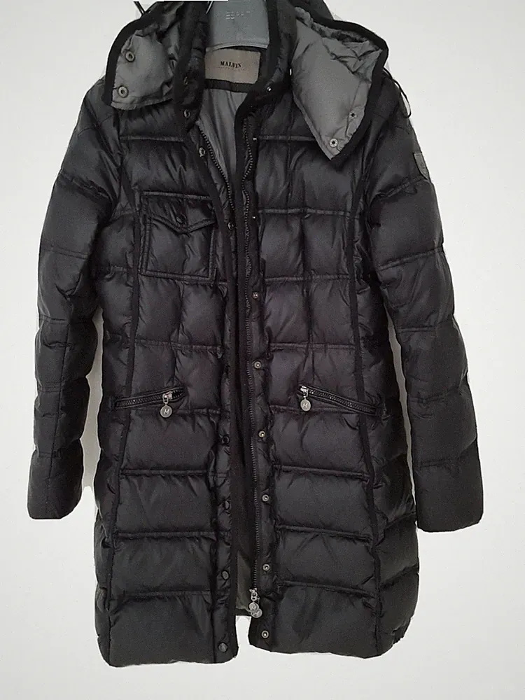 MALVIN Daunenmantel schwarz Gr 36, und Gr.40 Länge 88 cm