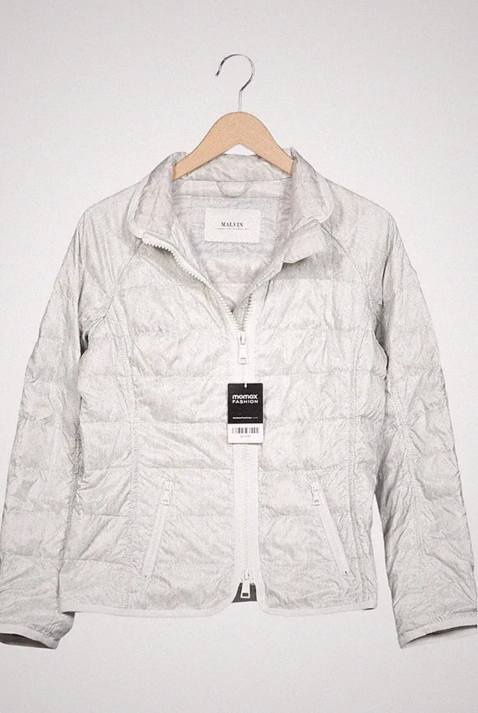 MALVIN Jacke Damen Anorak Jacket Kurzmantel Gr. M Daunen Cremeweiß #gyremdr