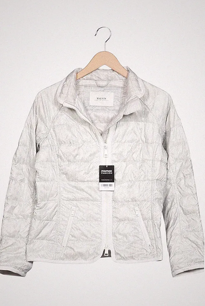 MALVIN Jacke Damen Anorak Jacket Kurzmantel Gr. M Daunen Cremeweiß #gyremdr