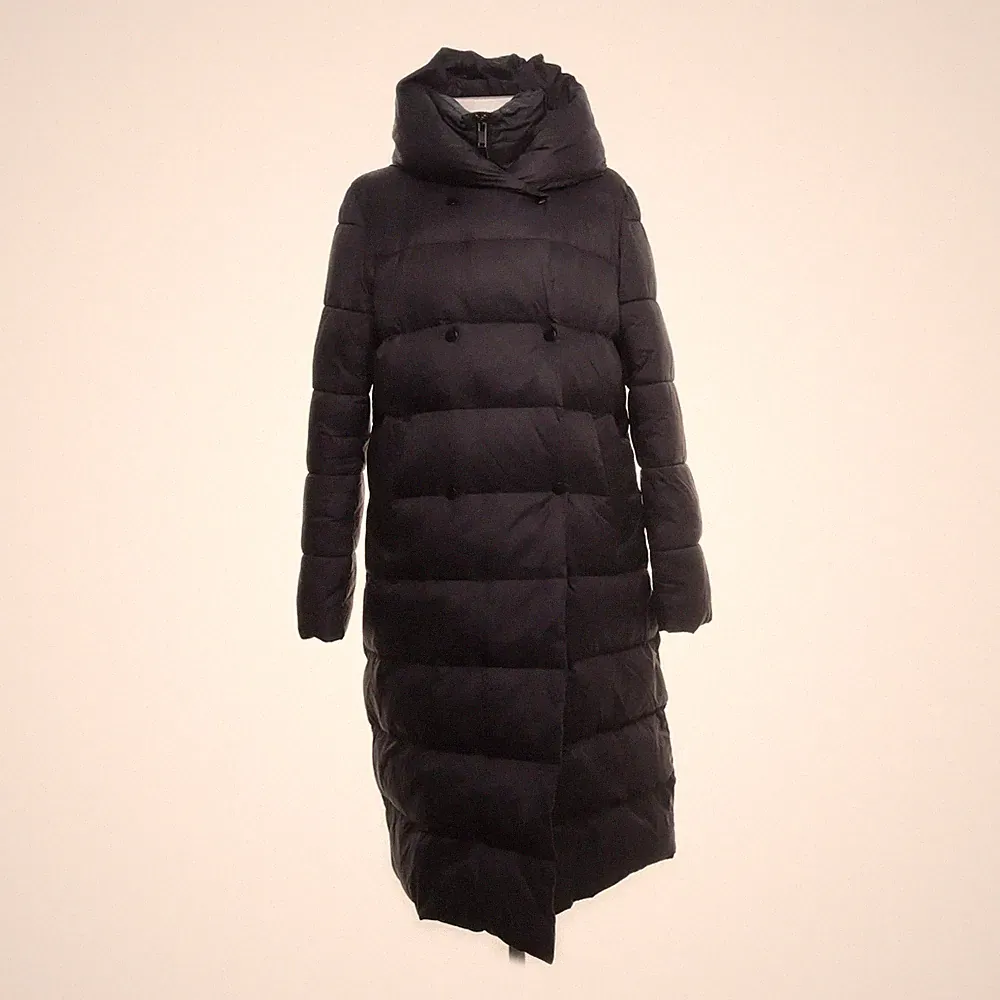 Mango, Daunenmantel, Damen, Größe: S, Schwarz, Polyester, Einfarbig #56K