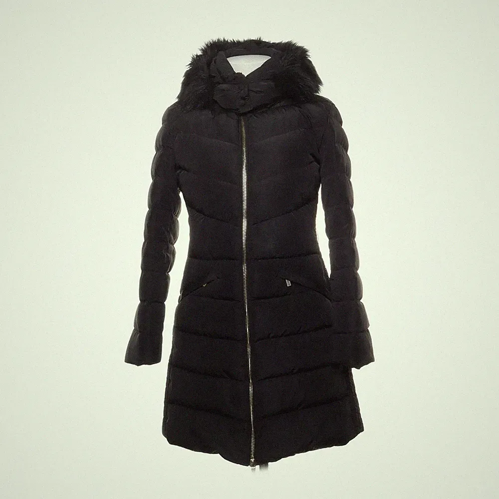 Mango, Daunenmantel, Damen, Größe: XS, Schwarz, Acryl/Daune/Feder/Polyester #3Lz