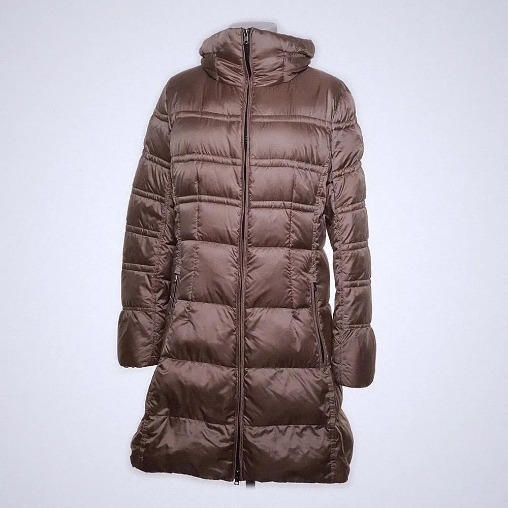 Marc Cain, Daunenmantel, Damen, Größe: L, Beige, Einfarbig #0tI