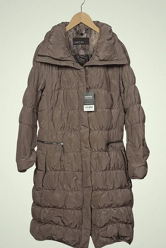 Marc Cain Mantel Damen Jacke Parka Gr. EU 42 (MARC CAIN N5) Daunen Grau #u1tnre3