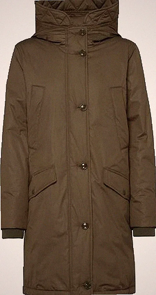 Marc O Polo Damen 71123, Winterjacke, Daunenmantel mit m Kapuze GR:32.