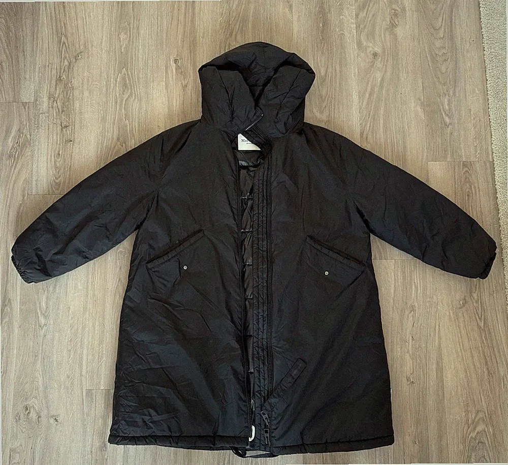 Marc O‘Polo Damen Daunenmantel, Größe 40 - Schwarz