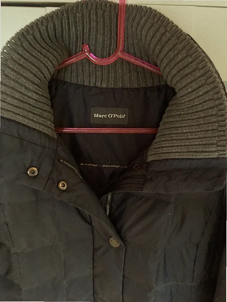 Marc O‘Polo®️❗️Damen Parka Jacke Mantel Mädchen 38/40 M/L Kapuze Daunen blau Top