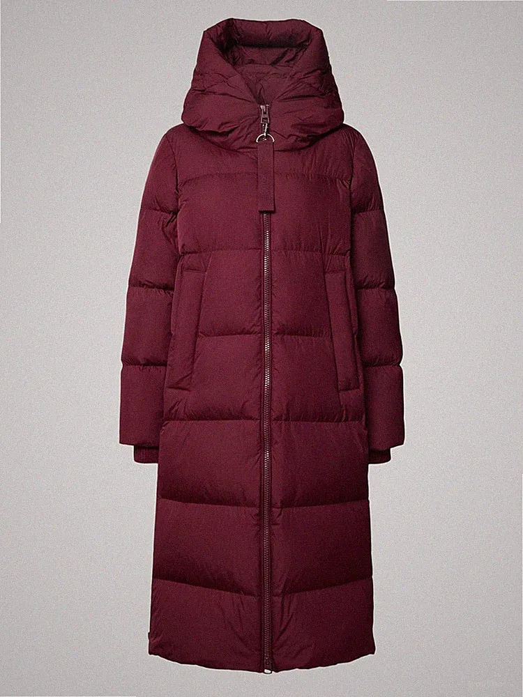 Marc O’Polo Daunenmantel 34 36 top zustand np 400,- Puffer bordeaux-rot